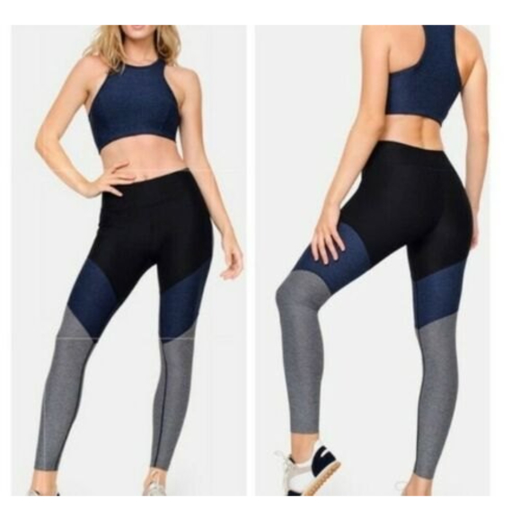 Outdoor Voices 7/8 Springs Leggings Womens S Compression Mid Rise Yoga Gym Pants - Picture 1 of 12